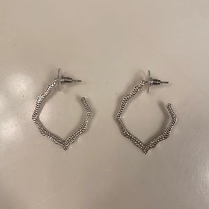 Kendra Scott Silver Earrings